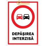 Semn pentru depasirea interzisa